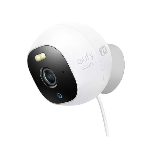 Eufy Spotlight Outdoor Cam Pro Wired 2K Wi-Fi | White Eufy Spotlight Outdoor Cam Pro Wired 2K Wi-Fi | White